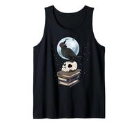 Alchimia Corvo Corvo Teschio Cranio Libri Libro Luna Canotta