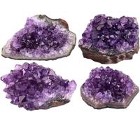 ALCHIMIA- Drusa di Ametista da gr.50-90 minerali naturali cristalloterapia e decorazione casa