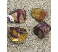 ALCHIMIA-Mokaite Grezza Naturale, Pietra Jasper Mookaite Cristallo per Energia, Equilibrio e Meditazione - Minerale da Collezione e Decorazione Casa