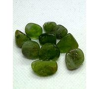 ALCHIMIA- Olivina peridoto pietra burattata cm.1/1,5 cristalloterapia
