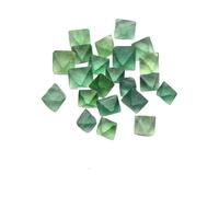 ALCHIMIA- Pietra grezza naturale cristalloterapia Fluorite ottaedro verde cm.1,5-2,5