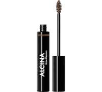 ALCINA Brow Mascara - 1 pezzo - Corregge le sopracciglia indisciplinate senza sbavature - Resistente all'acqua e al sudore - Colora discretamente, modella e fissa - dona pienezza e densità - naturale