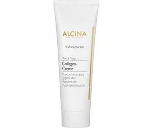 ALCINA Crema al collagene, 1 x 250 ml, effetto e cura, riduce le linee e le rughe, cura completa contro le rughe, regola l'equilibrio idratante, riduce i problemi dell'invecchiamento cutaneo