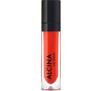 ALCINA Lip Gloss Shiny Red - Intensa lucentezza e volume delle labbra - Cura delle labbra grazie all'acido ialuronico e agli oli nutrienti del frutto del drago e dei semi di tè verde