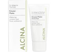 ALCINA Maschera a base di erbe - 1 x 50 ml - Pelle grassa - Rende i pori più raffinati - ammorbidisce i rossori - Efficace per la pelle impura - Con caolino, salvia e olio di lavanda