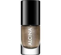 ALCINA Nail Colour metal bronze - Applicazione semplice e senza aloni grazie al pennello appositamente sagomato - unghie brillanti, lucide e durature - argilla metallizzata - Chrome Nails