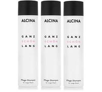 Alcina - Shampoo per la cura dei capelli, 3 pezzi, lunghezza 250 ml