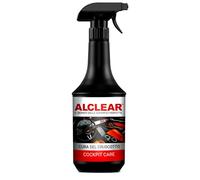 ALCLEAR 721CP Cura per Cockpit, 1.000 ml, Lucentezza Setosa per una Lucentezza Lussuosa e Discreta su Tutti i Materiali Plastici nell'Interno dell'Auto