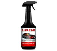 ALCLEAR 721GR detergente vetri auto 1000 ml effetto perlante - per vetri interni/esterni, parabrezza, specchi, plastica, cromo - senza aloni, sicuro bambini, biodegradabile - Made in Germany
