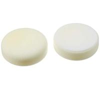 ALCLEAR Set di 2 dischetti abrasivi duri per Un Sistema Disco Ø 80x25 mm, Bianco