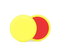 ALCLEAR Set di 2 dischetti abrasivo Medio per Un Sistema Disco Ø 80x25 mm, Giallo