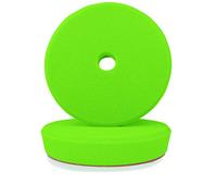 ALCLEAR Set di 2 dischetti per lucidatura di Media durezza per Macchine RUPES per Un Sistema Disco Ø 163/150 x 30 mm, Verde