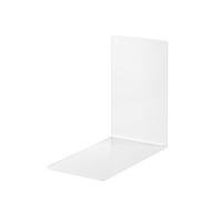 Alco 4301-10 - Reggilibri in metallo, 85 x 140 x 140 mm, 2 pezzi, colore: Bianco
