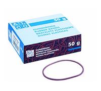 Alco 732 - Confezioni di elastici di gomma, diametro: 50 mm, 50 g, colore rosso