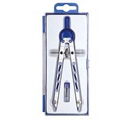 ALCO-Albert 1356-15 - Compasso geometrico con guida dentata, lunghezza 165 mm, colore: Blu/Viola
