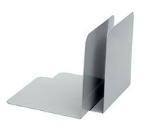 ALCO-Albert 4302-29 - Fermalibri in metallo, 130 x 140 x 140 mm, 2, colore: Grigio