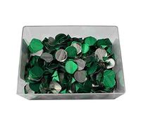 Alco-Albert 540-18 - Graffette per angoli, in alluminio laccato, 1000 pezzi, colore: Verde