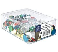 Alco-Albert 540-26 - Graffette per spigoli, in alluminio laccato, 1000 pezzi