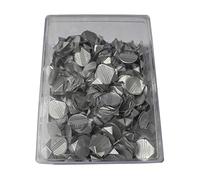 Alco-Albert 540-36 - Graffette angolari in alluminio, 1.000 pezzi, colore: Argento laccato