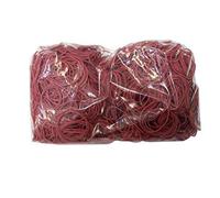 Alco - Albert 7421 - Anelli in gomma, diametro 25 mm, 1 kg, colore: rosso