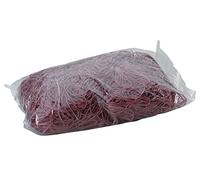 Alco-Albert 7441 anelli in gomma, diametro 50 mm, 1 kg, colore: rosso