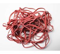 Alco-Albert 7621 - Elastici, 150 x 4 mm, 1 kg, colore: Rosso