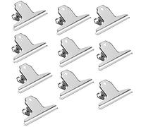 Alco-Albert 771S27 - Set di 10 fermacarte in metallo nichelato, 100 mm