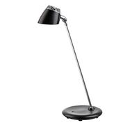 Alco Albert 9216 - Lampada da Tavolo a LED, Circa 40 cm, Nero/Argento