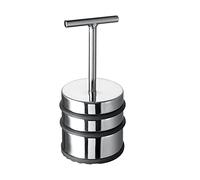 ALCO-Albert - Fermaporta argento 18 x 6,5 cm