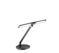 Alco-Albert - Lampada da scrivania a LED con base, grigia | Con 5 livelli di luminosità, 3 temperature di colore e un design moderno per l'ufficio, l'home office e il posto di lavoro