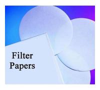 AlcoFermBrew Filtro di Carta Disco 24 cm - Filtro in Cellulose per caffè - Liquori - Vino - 25 Pezzi