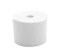 AlcoFermBrew Tappo in Gomma con Foro 43/40mm - Tappo di Fermentazione, Tappo da Laboratorio, Tappo per Gorgogliatore