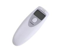 Alcohol Checker | Digital Breathalyserr | Digitall LCD Screen LiquorTest Kit High Accuracy | Tester for Personal Home Professional Use - Dark White