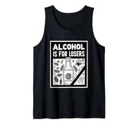 Alcohol Is For Losers Sobrietà Sober Advocate |---- Canotta