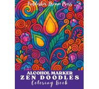 Alcohol Marker Zen Doodles Coloring Book