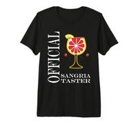 Alcohol Official Sangria Taster Funny Drink Sangria Maglietta Premium