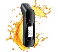 ALCOL TEST PORTATILE ETILOMETRO DISPLAY MISURATORE GRADO ALCOOL ALTA PRECISIONE