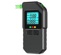 Alcol tester digitale per uso domestico con display a soffio (nero)