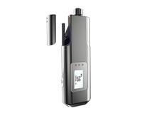 Alcol tester digitale senza contatto 3 in 1, etilometro di precisione con tagliacinture sicurezza emergenza e rompivetro