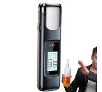Alcolometri per alcool, etilometri personali, etilometro nel sangue con display LCD digitale ad alta sensibilità - Rilevatore di alcol ricaricabile tramite USB, etilometro, tester