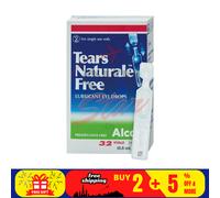 ALCON TEARS NATURALE FREE 32 fiala 0,8 ml LUBRIFICANTE COLLIRIO SOLLIEVO