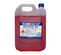ALCOOL DENATURATO 94 CERTIFICATO 5 L ITALCHIMICI 4 PZ