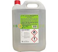 ALCOOL ETILICO 94° DENATURATO BIANCO 5 LT DISINFETTANTE PURO + OMAGGIO