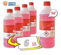 Alcool etilico denaturato 94° lt 1 (12 pezzi)
