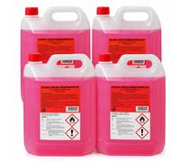 Alcool Etilico Denaturato 94° Rosso 4x5 L per Pulizia Domestica e Professionale