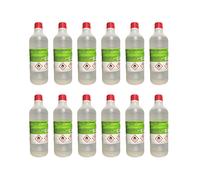Alcool Etilico Denaturato 96° Bianco 12x1 Litro