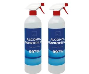 Alcool Isopropilico 99,9% 2L Spray | Isopropanolo Detergente Puro al 99,9%