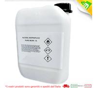 ALCOOL ISOPROPILICO IPA MAX 5L DETERGENTE PULIZIA OSSIDO ULTRASUONI PURO 99,9