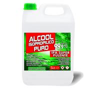 ALCOOL ISOPROPILICO, ISOPROPANOLO, IPA 99,9%, IPA CLEAN - TANICA 5 LITRI