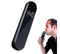 Alcoolometri Personali - Tester Di Respiro Digitale Tasca | Alcoolometro Di Precisione Con Display A, Tester Di Alcol Design Sottile, Alcolometro Digitale Con Portachiavi Per